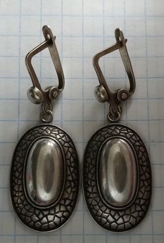 Vintage ohrringe silber - vintage,