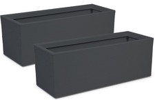 2x Balkonkästen mit