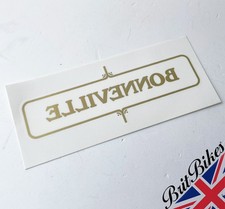 TRIUMPH BONNEVILLE GOLD SIDE