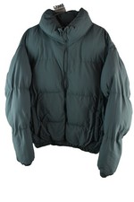 ZARA blaue wattierte Jacke Gr