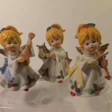 Vintage Homco #5551 Christmas