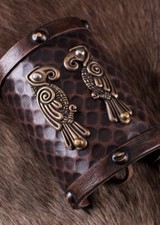 Armschützer aus Leder mit