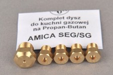 Gasherd Gaskochfeld Ersatzdüse Gasdüse für Propan Butan (LPG) - AMICA SEG / SG I