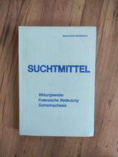 DDR Polizeibuch 1975 :  Suchtmittel - Wirkungsweise, Forensische Bedeutung, hg
