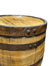 GESCHLIFFENES & GEÖLTES RUSTIKALES WHISKEYFASS - HAUSBAR / KNEIPE - DEKOR - KOSTENLOSE LIEFERUNG!