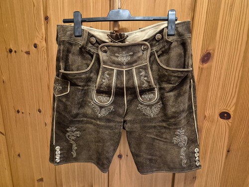 Lederhose braun 54 - lederhose,