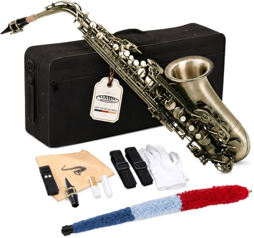 Alt saxophon sax saxofon - saxophon, es