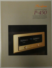 Accuphase P-450 Faltblatt Prospekt Werbung H-25961