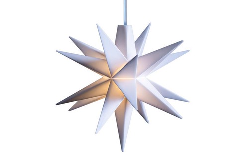 Led weihnachtsstern zacken - weihnachtsstern, 18-zacken