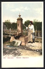 Ansichtskarte Bosnien, Sinti