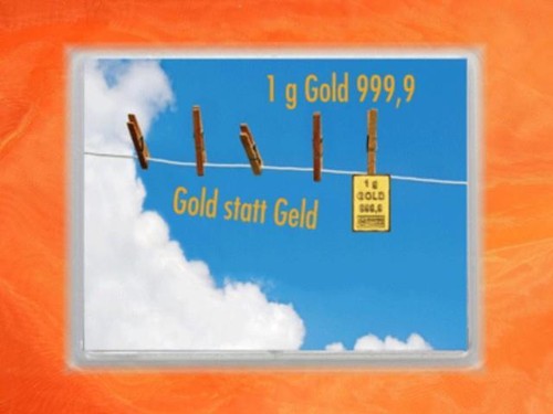 Gold statt geld geburtstag - statt,