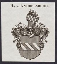 Knobelsdorff Wappen coat of