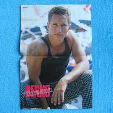 BENNO FÜRMANN POSTER BRAVO 2 Seiten 1990er Bravo Green Day