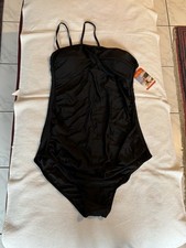 Badeanzug Größe 48 Cup B/C In Schwarz NEU