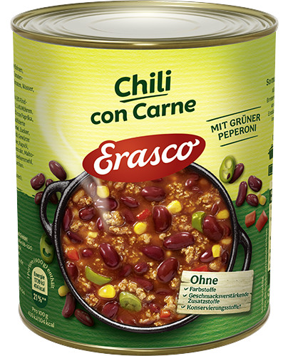 Erasco cili con carne mit - carne,