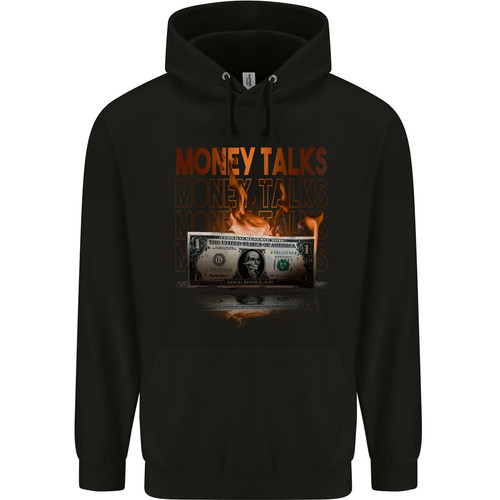Money talks burning - burning, cash