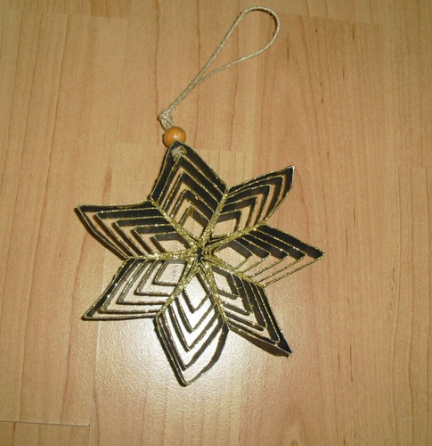 Papier weihnachts stern 11 - papier, 3d