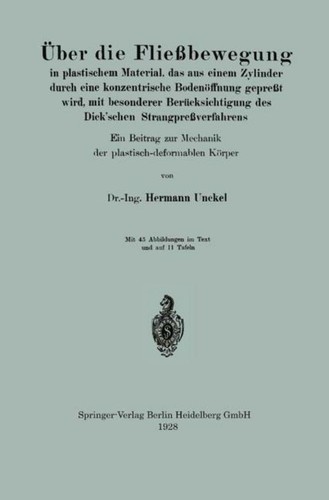 über die fließbewegung - die, in
