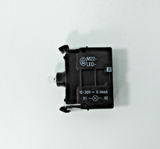 6x Eaton Moeller M22-LED-B Leuchtmelder Blau Ø22 LED Meldeleuchte - gebraucht