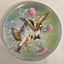 Rosenthal-Distelfinken- Tellernr.: 1551B, 2. Ausgabe Juwelen der Vogelwelt