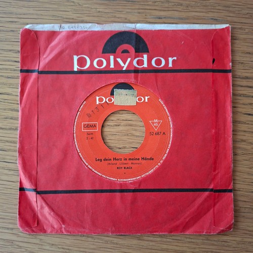 Vinyl single roy - black,