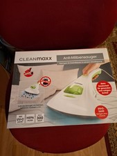 CLEANmaxx Milben-Handstaubsauger mit UV-C-Licht weiß/limegreen 300 Watt