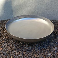 Edelstahl Klöpperboden 800 mm