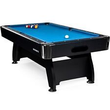 Billardtisch 7ft - 213x122x80 cm - 7 Fuß Pool Billard - Kugelrücklauf