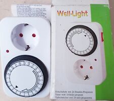 MECHANISCHE ZEITSCHALTUHR MALON 230V für STECKDOSE wNEU