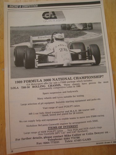 Motorsport f3000 paket - ga,