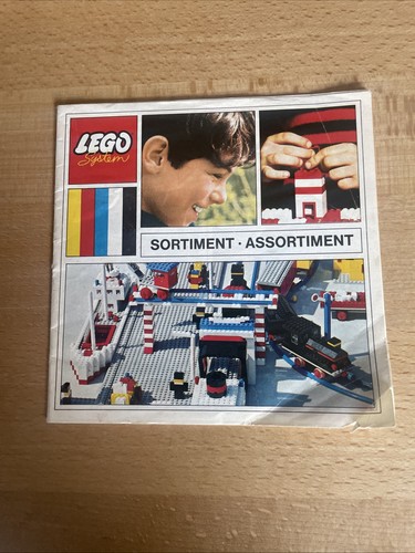 Lego beiblatt 60er jahre - lego,