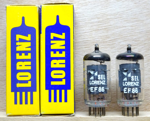Pair lorenz ef86 rft - |, made