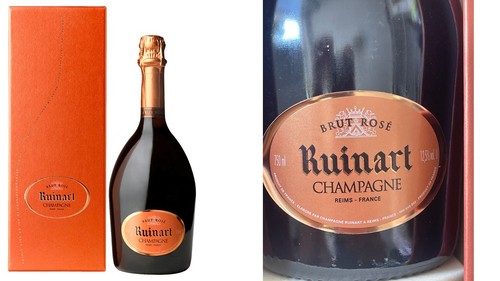 Ruinart brut rosé champagner - brut,