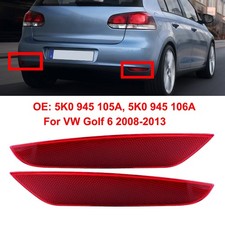 2pcs Reflektor Heckstoßstang