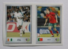 Panini World Cup 2006 MINISTICKER 2 in 1 - Kolo Toure #53 Deco #65
