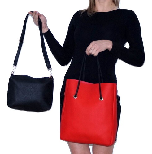 Rot schwarz damen 2er - &,