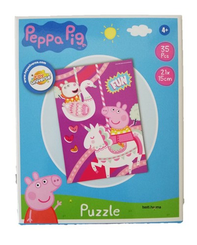 Peppa pig puzzle - peppa, teile