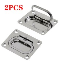 2X Bodenheber Edelstahl