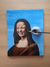Mona Lisa 3D-Kunst Bild