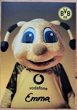 Emma Orig Autogramm signiert BVB Dortmund Maskottchen Saision 25/26 - AK