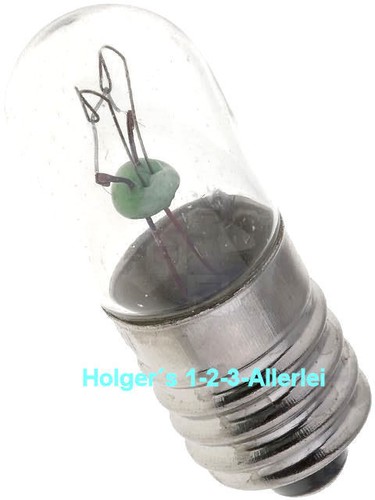 Glühlampen e10 klar 12v - glühlampen,