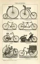 Historische fahrräder - historische,