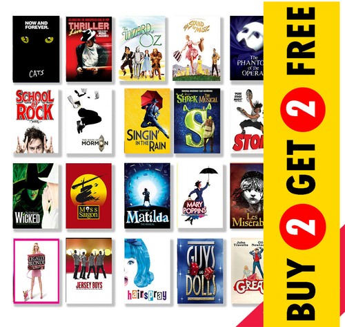 Beste musiktheater poster - beste, a3
