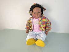 Künstlerpuppe Edda Thormann Vinyl Künstlerpuppe Puppe 62 cm. Top Zustand