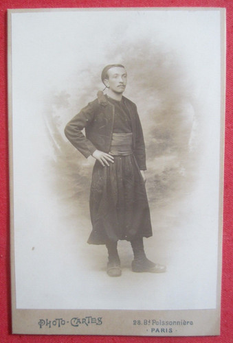 Orig kabinett foto orientale - orig., kabinett-foto