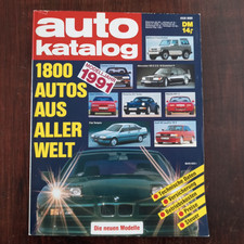 Auto Katalog Modelljahr 1991 -