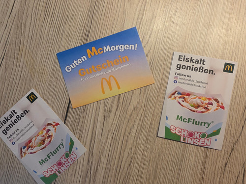 Donalds gutscheine - mc,