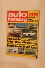 Auto Katalog 1978 AUTOKATALOG AMS