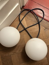 Fatboy BOLLEKE LED Hängelampe 2 Stk, Wiederaufladbar, schwarz, Loop 100x20 cm