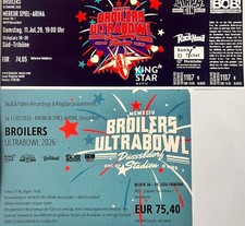 2 x Tickets Broilers